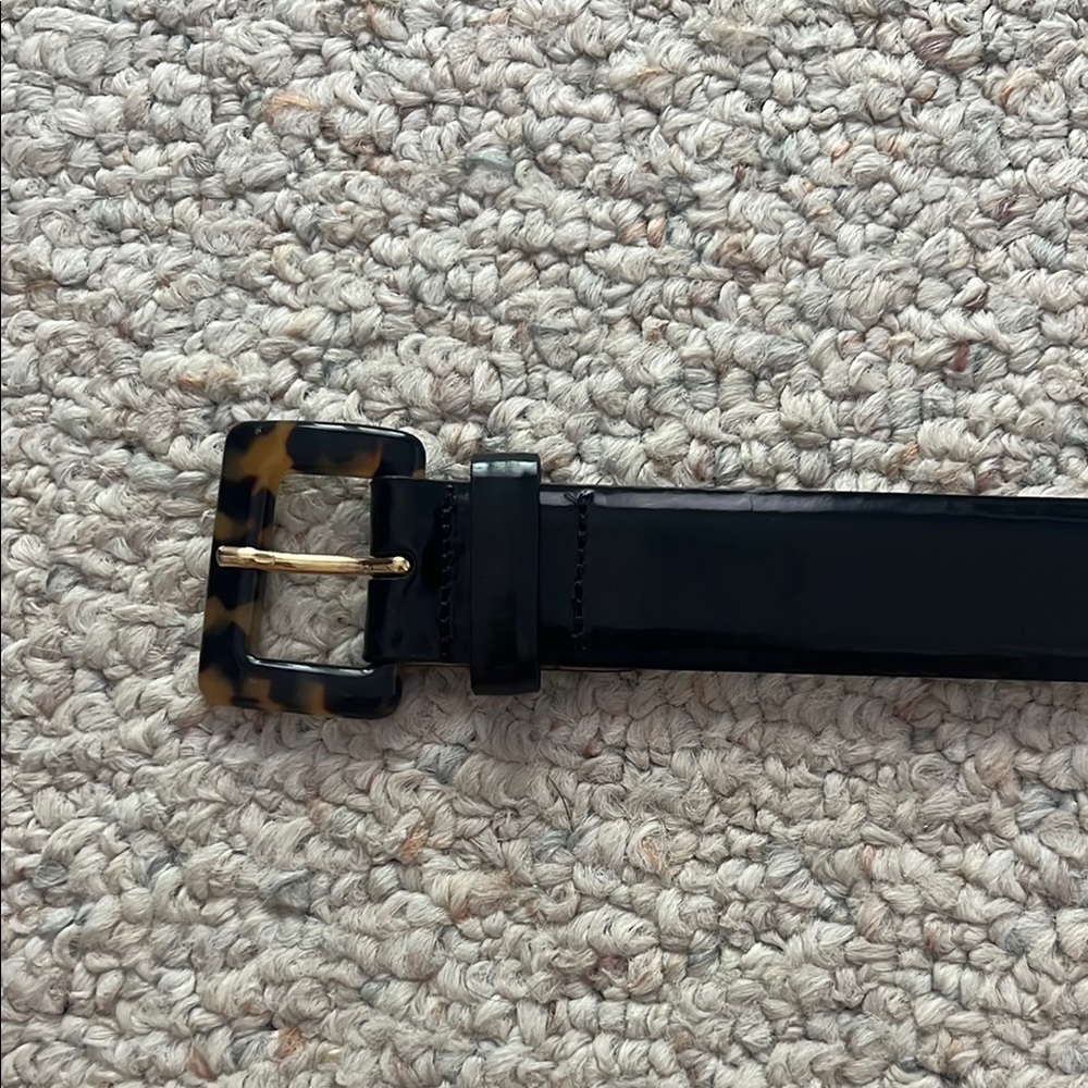 Genuine Leather Black Belt